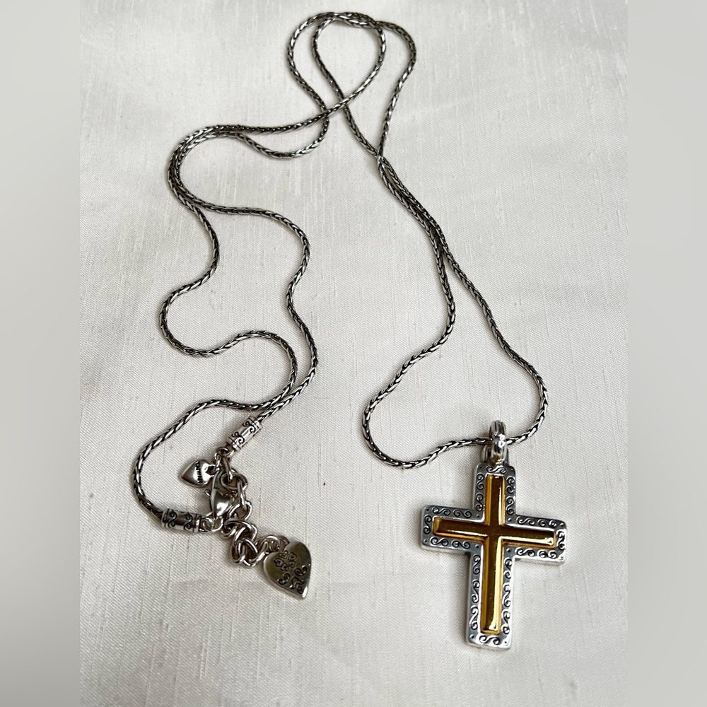 Brighton Venezia Cross Pendant Necklace